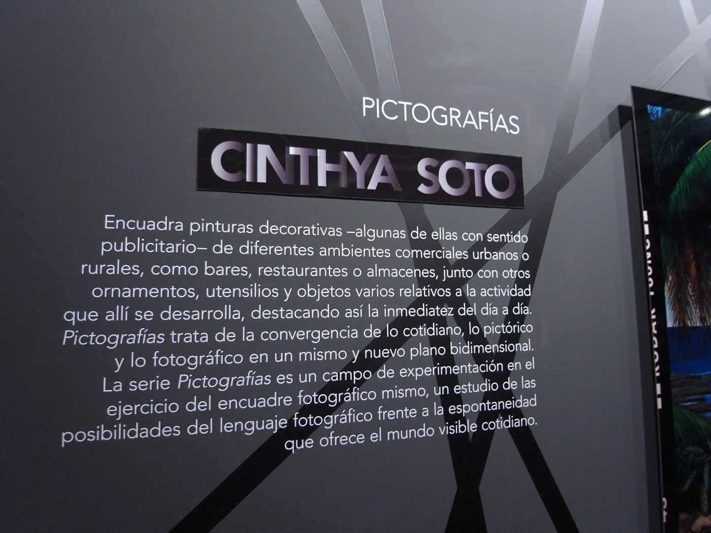 Encubrimientos: Exhibition